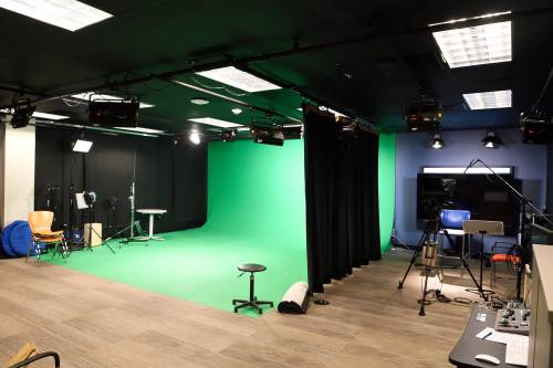 movie studio interior