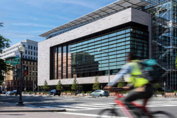 Hopkins Bloomberg Center building in Washington, DC